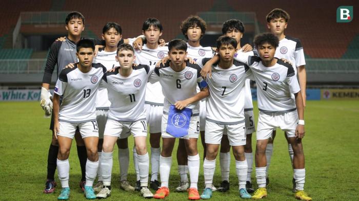 CHUTOGEL - Gol-gol Tajikistan U-17 dalam Pertandingan Melawan Guam