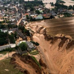 Negara negara eropa tengah digulung banjir