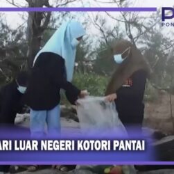 Jorok sampah dari pengunjung kotori kawasan jis