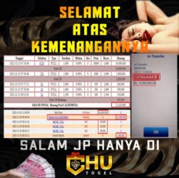 CHUTOGEL - Free spin slot CHUTOGEL hari ini