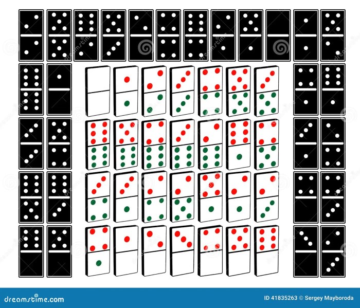 Jenis permainan domino di seluruh dunia